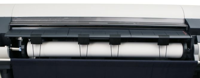 a wide-format printer